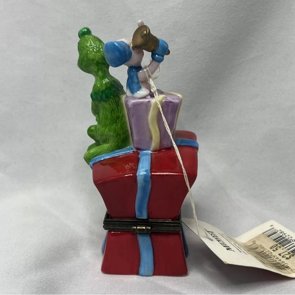 Grinch Dr. Seuss Midwest of Cannon Falls 4” Trinket Box Wubbulous World Vintage - Picture 6 of 11